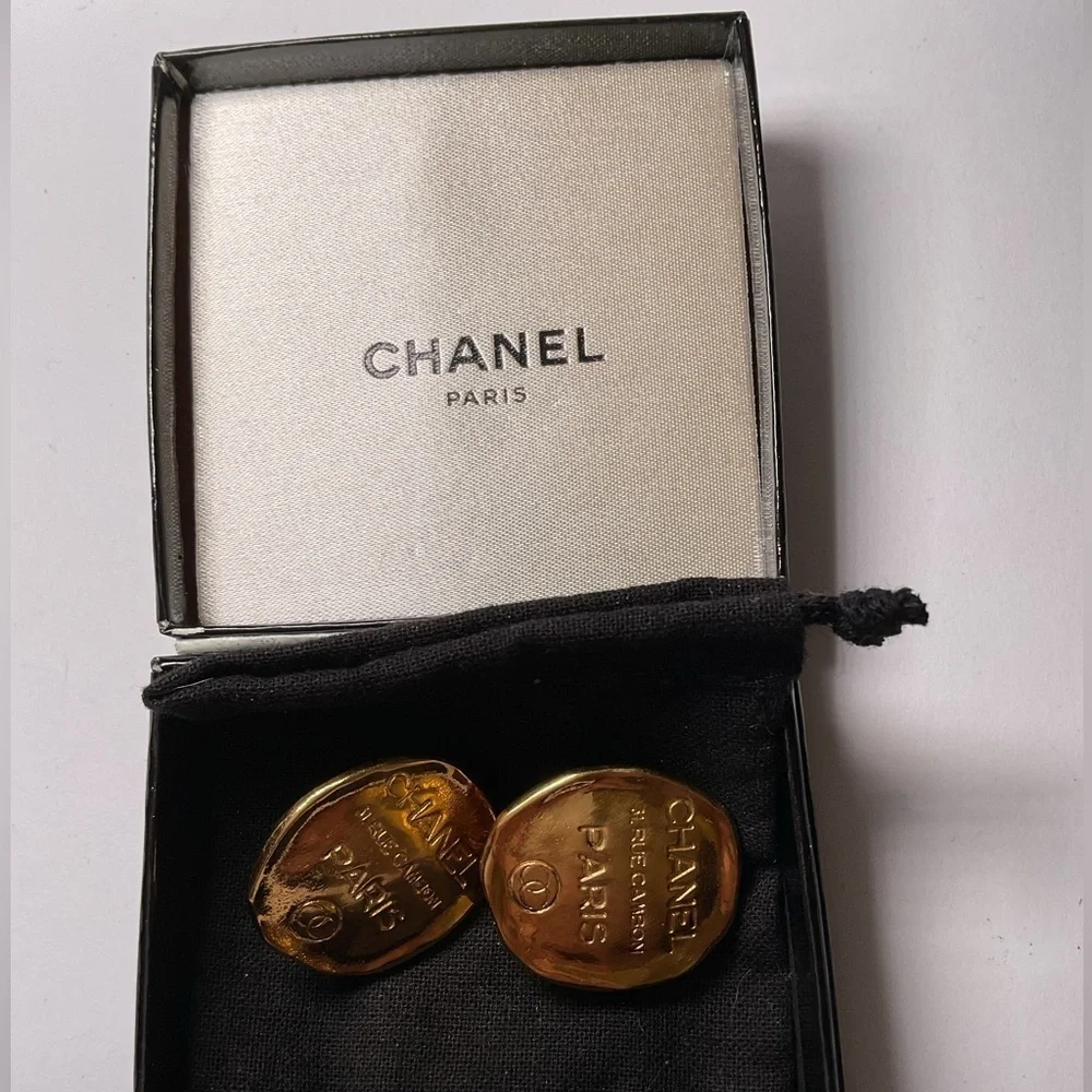 Chanel 31 Rue Cambon Paris Earrings